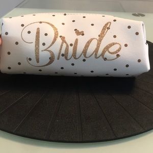 Bride Zipper Pouch NWOT
